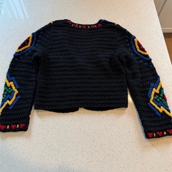 MOTHER Denim “In A Puff” Cardigan in Diamond In The Rough - Picture 13 of 15